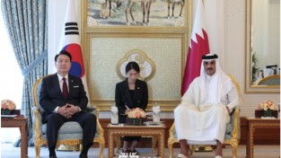 한-카타르, 정상회담 ‘포괄적 전략동반자관계’ 격상