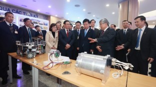김진표 국회의장, KIST 벤치마킹한 한-베 과학기술연구원 준공식 참석