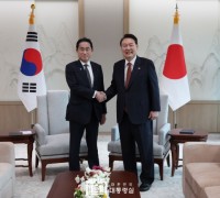 윤석열 대통령-기시다 총리, 정상 회담 뒤 공동기자회견